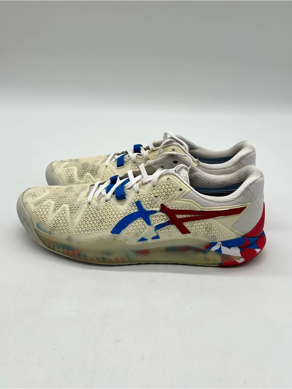 Asics Gel-Resolution 8 L.E. Retro Tokyo Olympic Men's 10 Tennis Shoes 1041A111